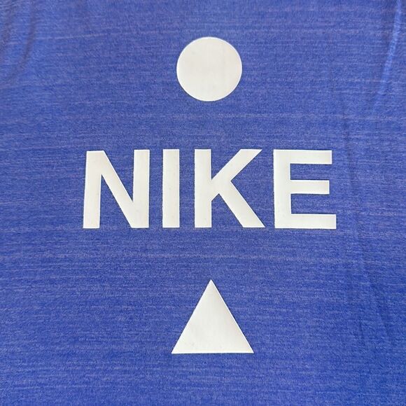 New Nike Running Icon Clash Tank Top Blue Size Small - Picture 5 of 9